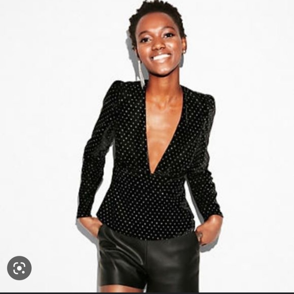 Express Top/Express Velvet Sparkle Top